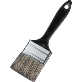 Pincel Cerdas Gris 300 trincha 1/2 Atlas embalagem com 12 unidades